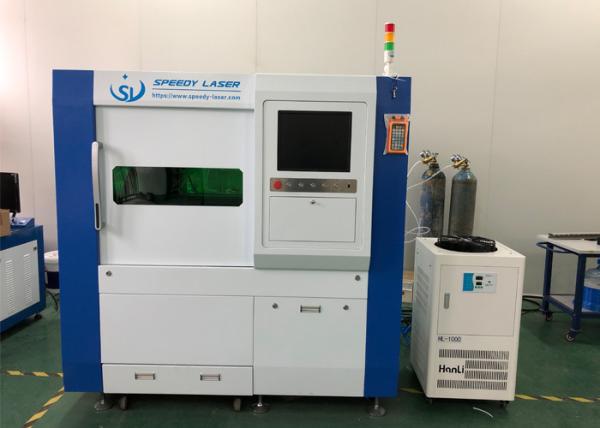 1.4m / Min Cutting Speed Small Fiber Laser Cutter Cnc Laser Cutting Machine For Cutting 4mm Steel