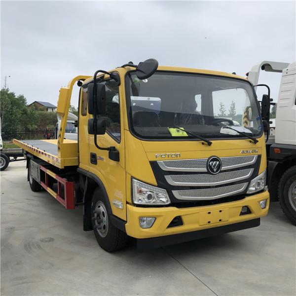 4000kg Foton Euro 3 Euro 6 Flat Bed Wreckers Recovery Tow Truck Diesel Powered