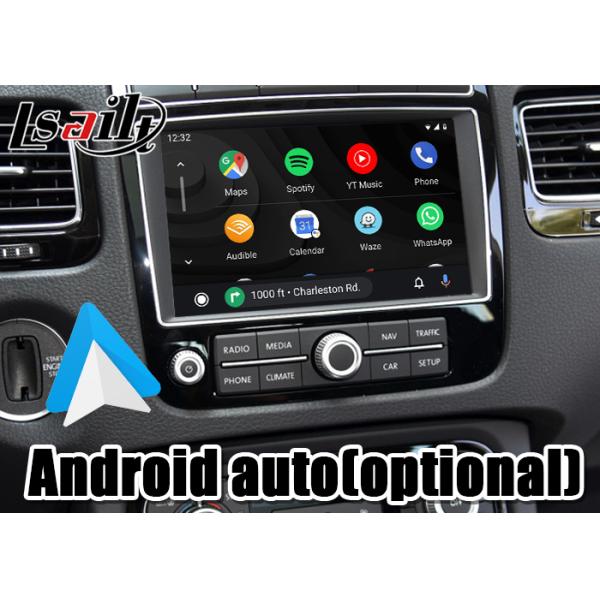 Интерфейс мультимедиа андроида Lsailt CarPlay& видео- для поддержки YouTube Tourage RNS850 2010-2018, игры Google