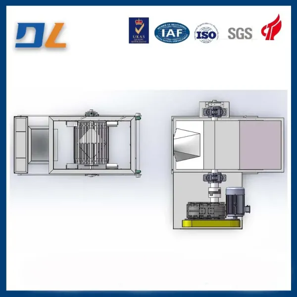 Foundry Heat Resistant Chain Bucket Elevator