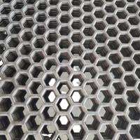 Plat perforé laminé à froid d'acier inoxydable pour décoratif