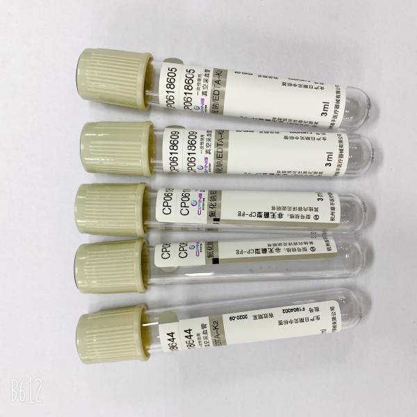 Accurate Ratio Glucose Blood Tube Grey Cap Sodium Fluoride EDTA 1:9
