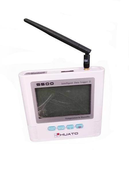 Grande registador da temperatura da G/M da exposição do LCD a pilhas com sensor incorporado