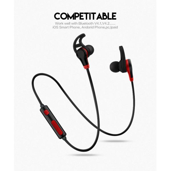 Soft Rubber Earhook Truewireless Stereo Earphone In Ear 3h Working Time