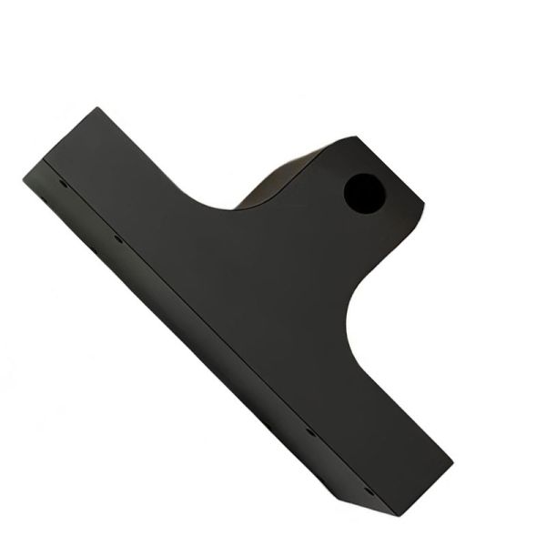 CNC Machined Heat Sink with Fin Array and Black Oxidation for Automotive Cooling with ±0.002~0.005mm Tolerance