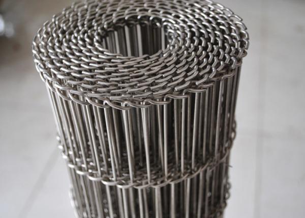 304 Stainless Steel Rod Network Wire Mesh Conveyor Belt