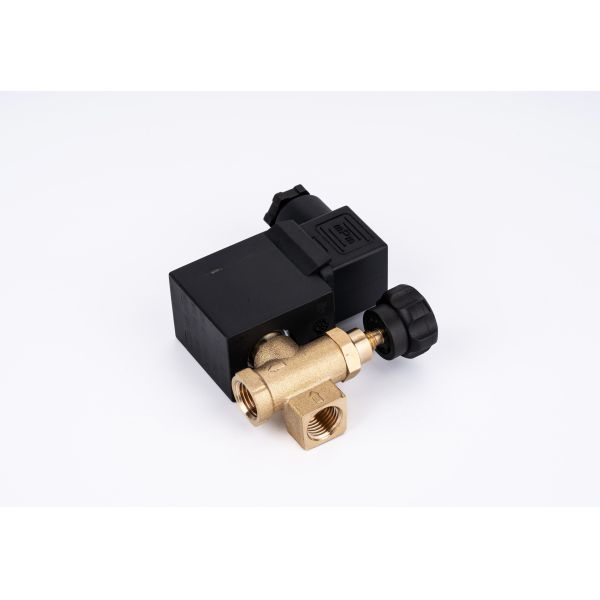 Etrany2Way 1/4in Steam  DC24V Brass Material Stop Solenoid Valve Normal Temperature Control Manual 1 Year Warranty ODM/OEM