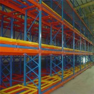 Adjustable Semi-closed Push Back Pallet Racking System For Filo Forklift 5-15m