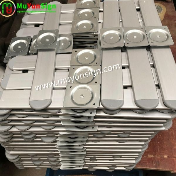 Black X Banner Stand Unfold / Pull Up Lightweight For Easy Transport