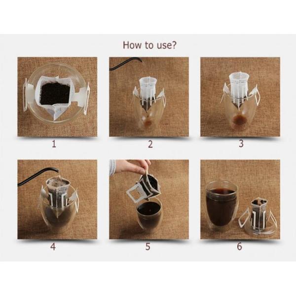 Цедильные мешки кофе потека уха смертной казни через повешение офиса не сплетенные