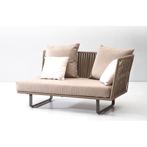 New design outdoor furniture customized garden patio sofa set rope leisure sofa set
