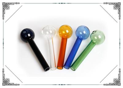 Curved Pyrex Glass Oil Burner Glass Bong Water Pipes Hand Blown