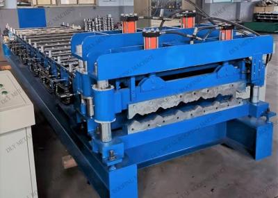Hydraulic Cutting Roofing Forming Machine Cr12 6m Metal Sheet Making Machine