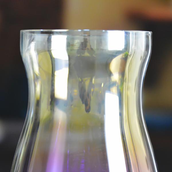 Ваза радуги декоративная стеклянная