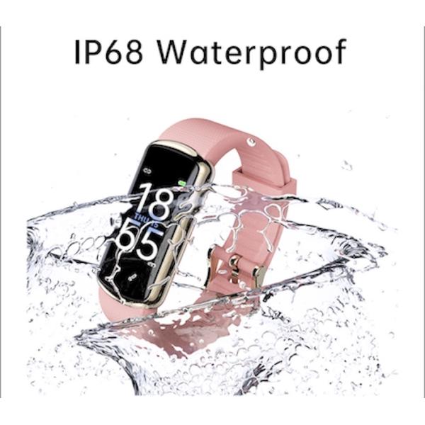 IP68 Waterproof Fitness Smart Band SpO2 Blood Pressure Monitor Heart Rate Tracker