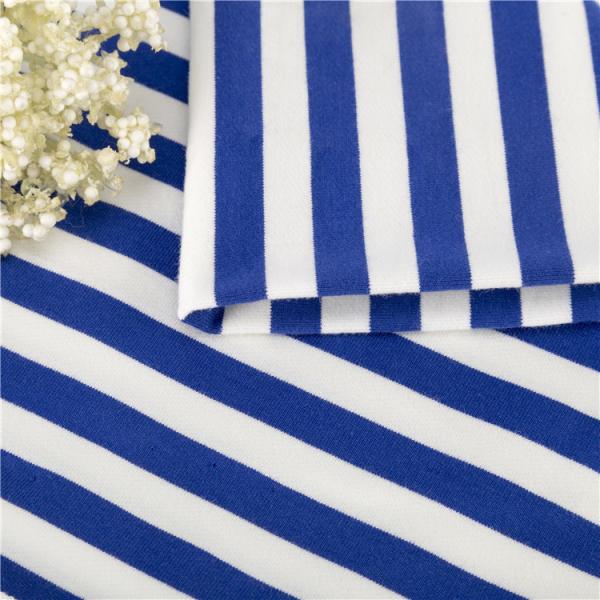 Fácil de cuidar bom aspecto Hoddie tecido de algodão listrado para Terry Francês