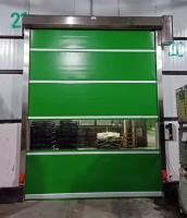 Auto que repara a cortina plástica 50HZ 1.50KW do PVC do zíper do obturador rápido das portas do rolo