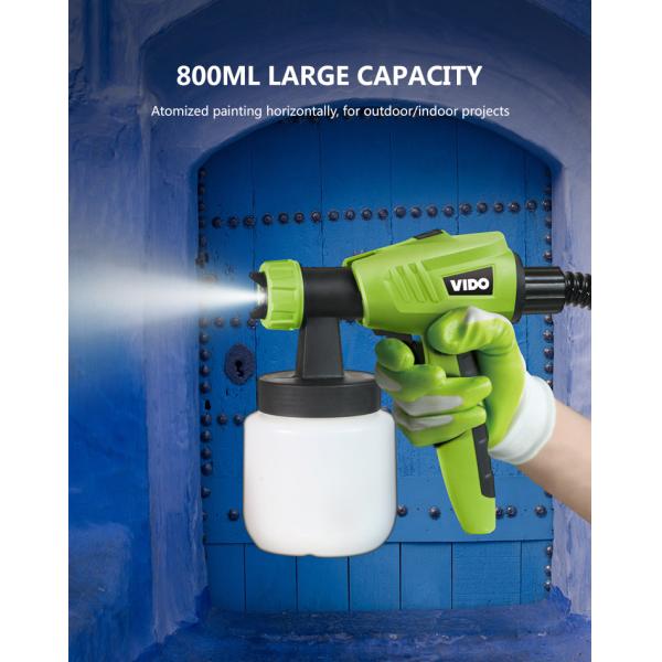 Оружие воздуходувки воздуха брызг 50DIN-S 500W электрическое, медное сопло и уборщик сопла, делая расходы на техническое обслуживание понизить