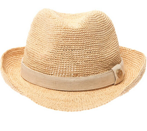 The Sept Fashion Raffia Straw fedora hat for women & men