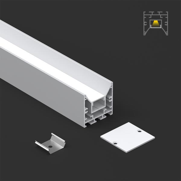 6063 T5 LED Aluminum Profile with High-Heat Dissipation and Customized Length for LED Strip Channel