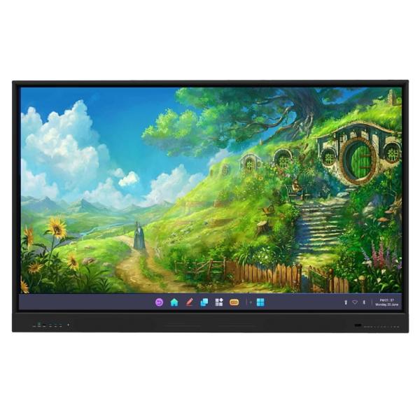 Painel inteligente 4K para escolas corporativas