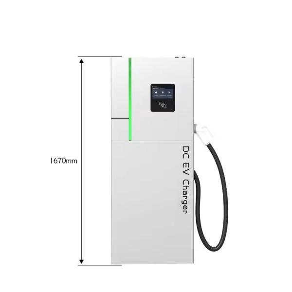 High Efficiency 30kw 40kw DC Charger For Electric Car Support  Ocpp CCS2 GB/T