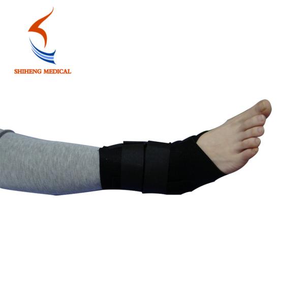 Good design black free size composite cloth ankle brace for sale