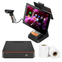 Terminal capacitivo del hardware de la posición de la pantalla táctil de 15,6 pulgadas con la impresora