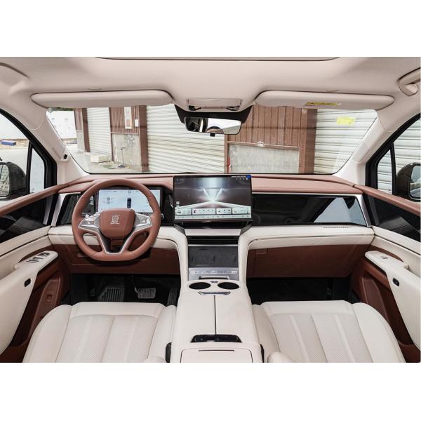 BYD Xia MPV Full Electric 7 seats：100km Range 5145MM Length Electric Vehicle for Business and Family