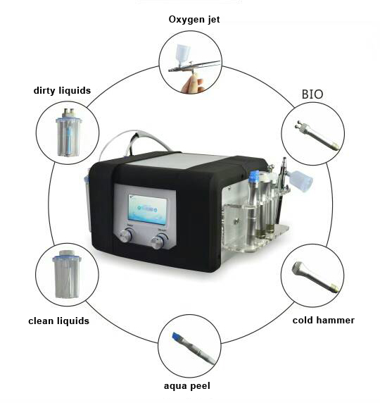 Anti - Aging Portable Hydrafacial Machine , Wrinkle Removal Hydra Beauty Machine