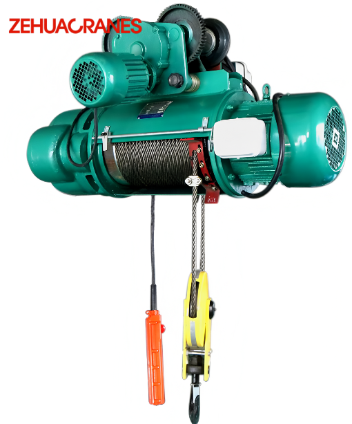 Low Price Zehua Brand 0.5Ton~20Ton Schneider Main Electrical Parts Workshop Factory Lifting Wire Rope Hoist Price
