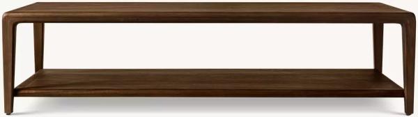 Living Room Modern Light Wood Coffee Table Customizable 1700x1000x450mm