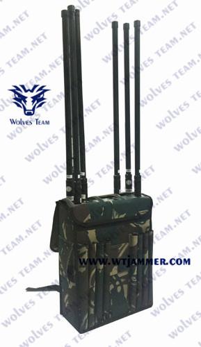 Backpack Ied GSM WiFi 2.4G 3G 4G 40w GPS Frequency Jammer
