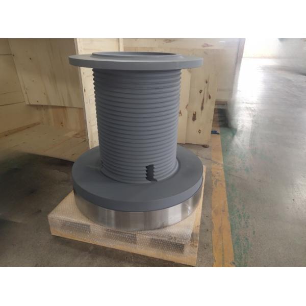 Single / Double Concatenated Cable Winch Drums With ISO9001 Certification