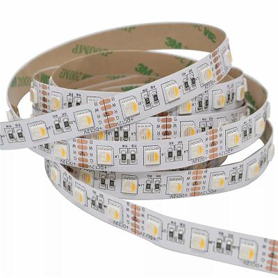Color Temperuture 4000K RGBW 4 In 1 Led Strip 16.8W SMD5050 LED