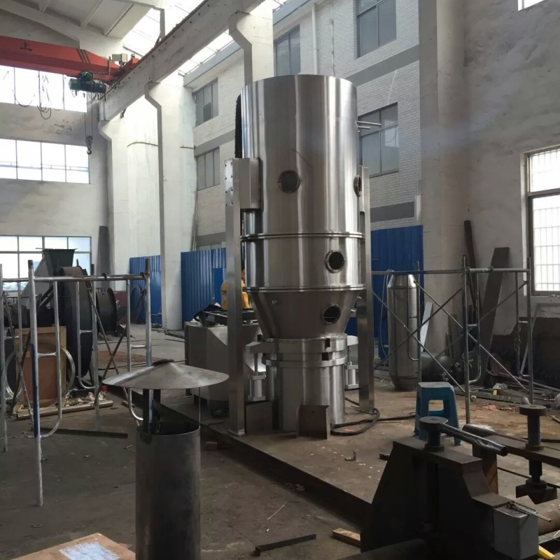 30kw Industrial Dryer Vertical Fluidized Bed Dryer Machine For Granule Product