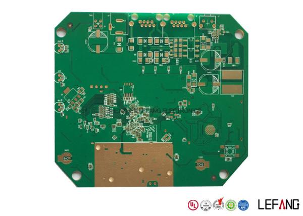 ENIG Surface Finish Gps Tracker PCB , Immersion Gold Fr4 Rigid PCB Board