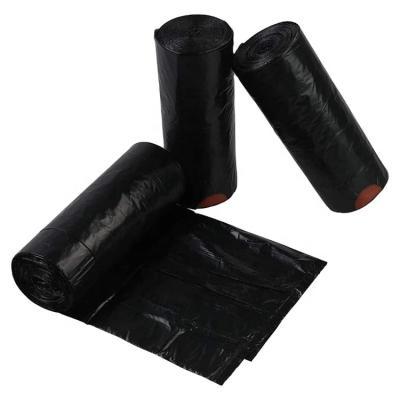 Black Heavy-Duty Plastic Bags 3 Mil Black Contractor Heavy Duty Garbage Bags