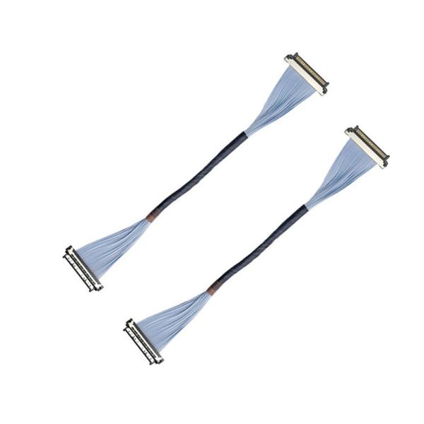USL20-30SS-025B 0.4mm Micro Coaxial Cable Low EMF - EMI Shielded for Sensitive Scientific Imaging Devices