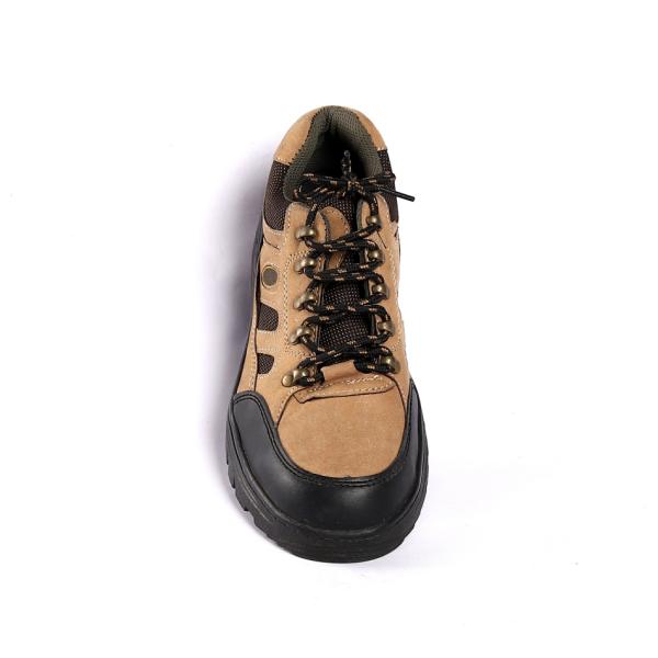 Стальные пальцы с низким разрезом, устойчивые к скольжению масляным микроволокнам, кожаные решетки, резиновые рабочие ботинки безопасности