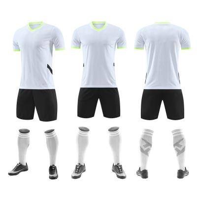 Jérsei liso do futebol do OEM da placa lisa uniforme do futebol da sublimação