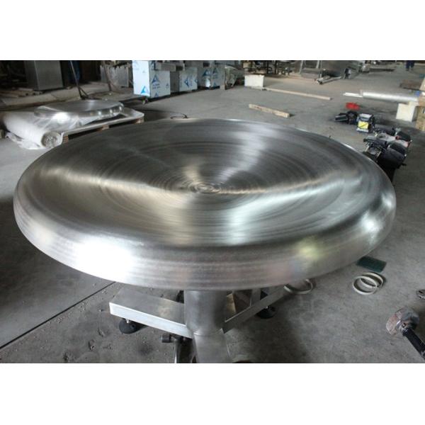 Stainless Steel Disc Feeder Silver Grey Color For Bag Package Food