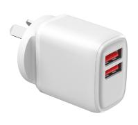 Cargador de pared USB A 2 paquete 20W GaN Adaptador de cargador de conexión para Apple Watch