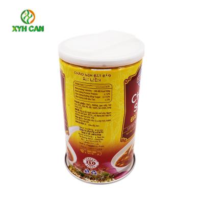 330ml PMS CMYK que imprime o círculo Tin Can For Porridge/sopa