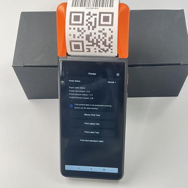 Touch Screen Android POS Machine 3GB 32GB POS Handheld Terminal