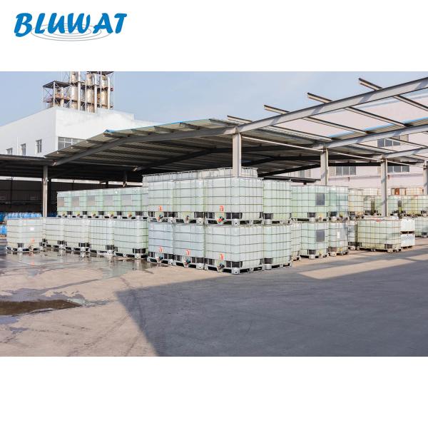 Chemical Effluent Treatment By Bluwat Water Decoloring Agent Dicyandiamide Formaldehyde Resin