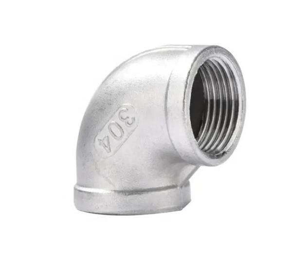201 304 Stainless Steel Cylindrical Head Code 90/45 deg Elbow Plumbing Pipe Fittings