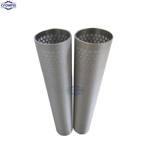tube de filtrage en fil d'acier inoxydable 304 de haute qualité 80 100 maille 304 fil d'acier inoxydable