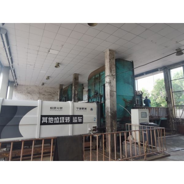 Movable  Smart Bin Auger Marine Solid Hydraulic  Refuse Trash Waste Garbage Compactor