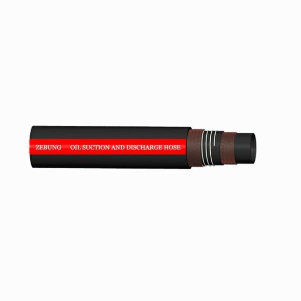 51mm Fuel Oil Delivery Hose 150psi With Copper Wire Fabric Wrapped